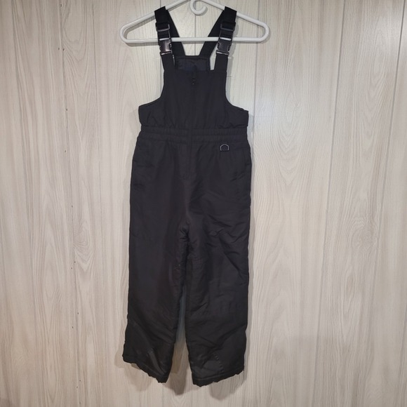 Faded Glory Other - Winter Snow Ski Bib Overalls Youth Size Small 6/7 Black Insulated Faded Glory